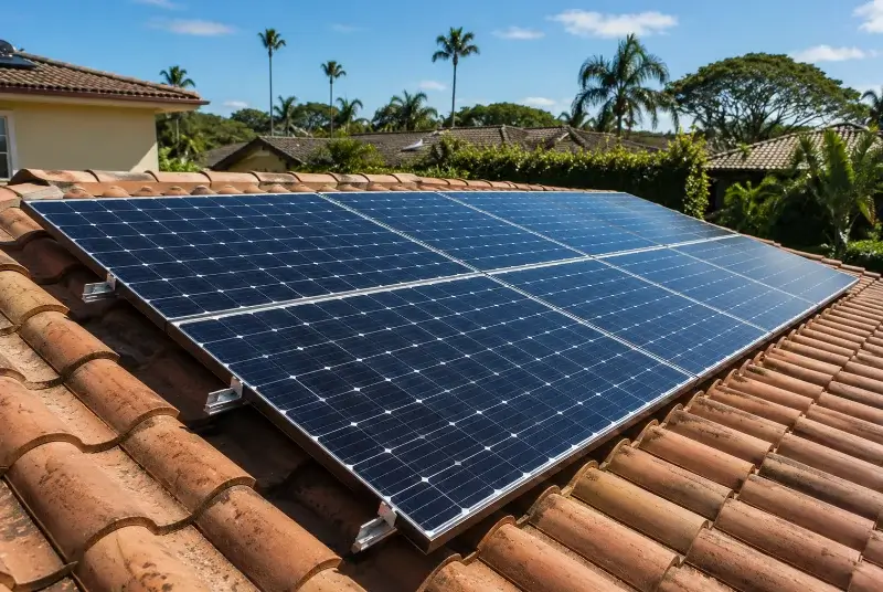 Installation de panneaux solaires à Saint-Esteben